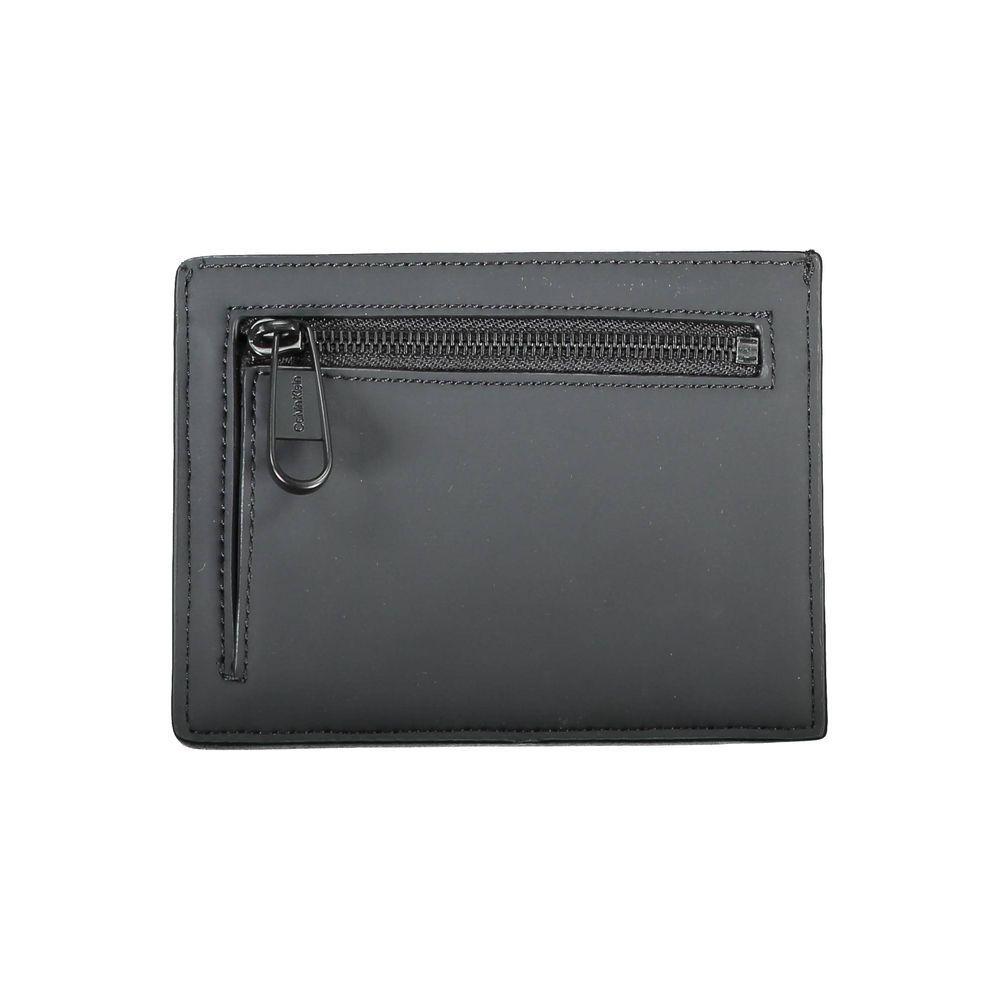 Calvin Klein Black Polyester Men Wallet CA-18942