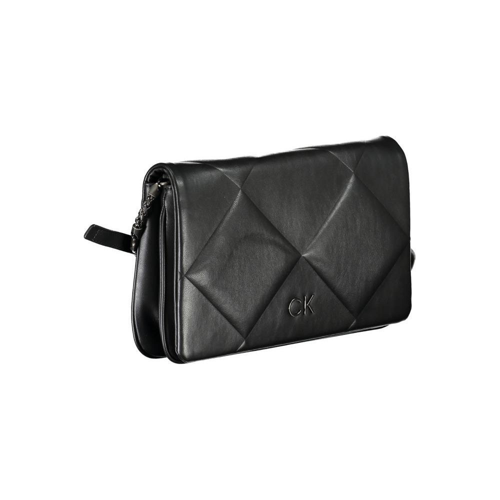 Calvin Klein Black Polyester Handbag