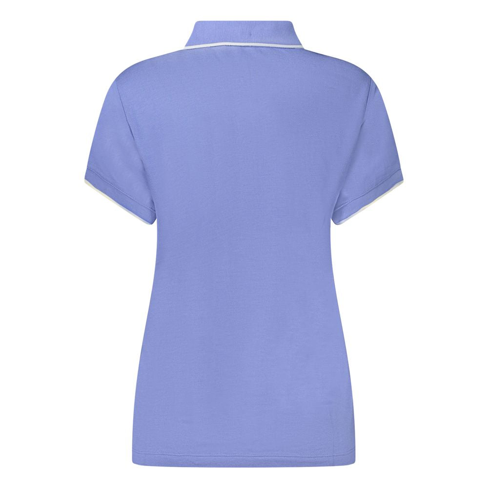 North Sails Blue Cotton Polo Shirt