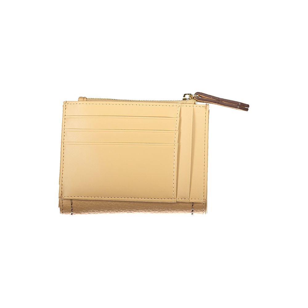 Mario Valentino Beige Polyethylene Wallet