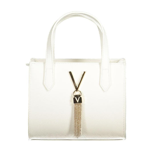 Mario Valentino White Polyethylene Women Handbag