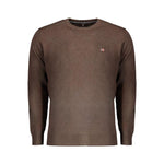 Norway 1963 Brown Wool Men Sweater