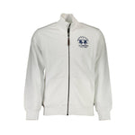 La Martina White Cotton Men Sweater LA-37568-M