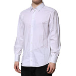 Dolce & Gabbana White GOLD Long Sleeves Dress Formal Shirt TSH906874-40