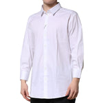 Dolce & Gabbana White GOLD Long Sleeve Dress Men Formal Shirt TSH906881-43