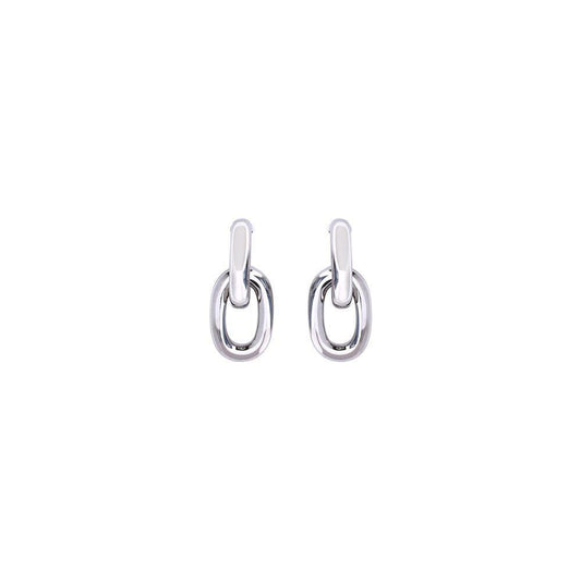 Rabanne Double XL Link Earrings
