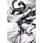 Dolce & Gabbana White Polyester Printed Hood Quilted Hat