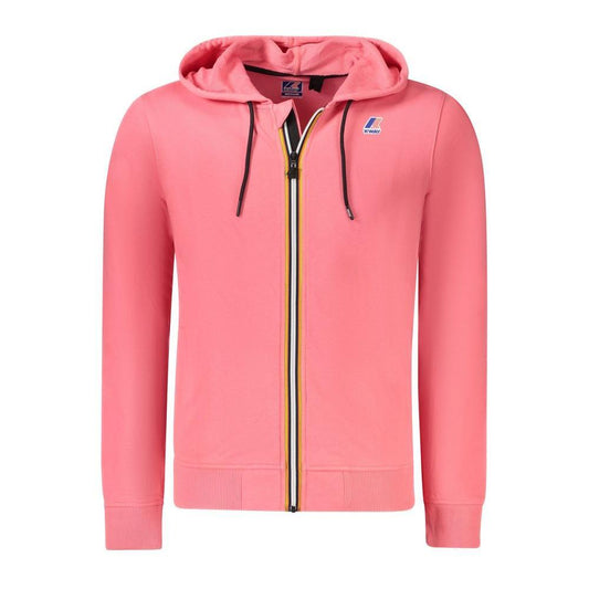 K-WAY Pink Cotton Men Sweater