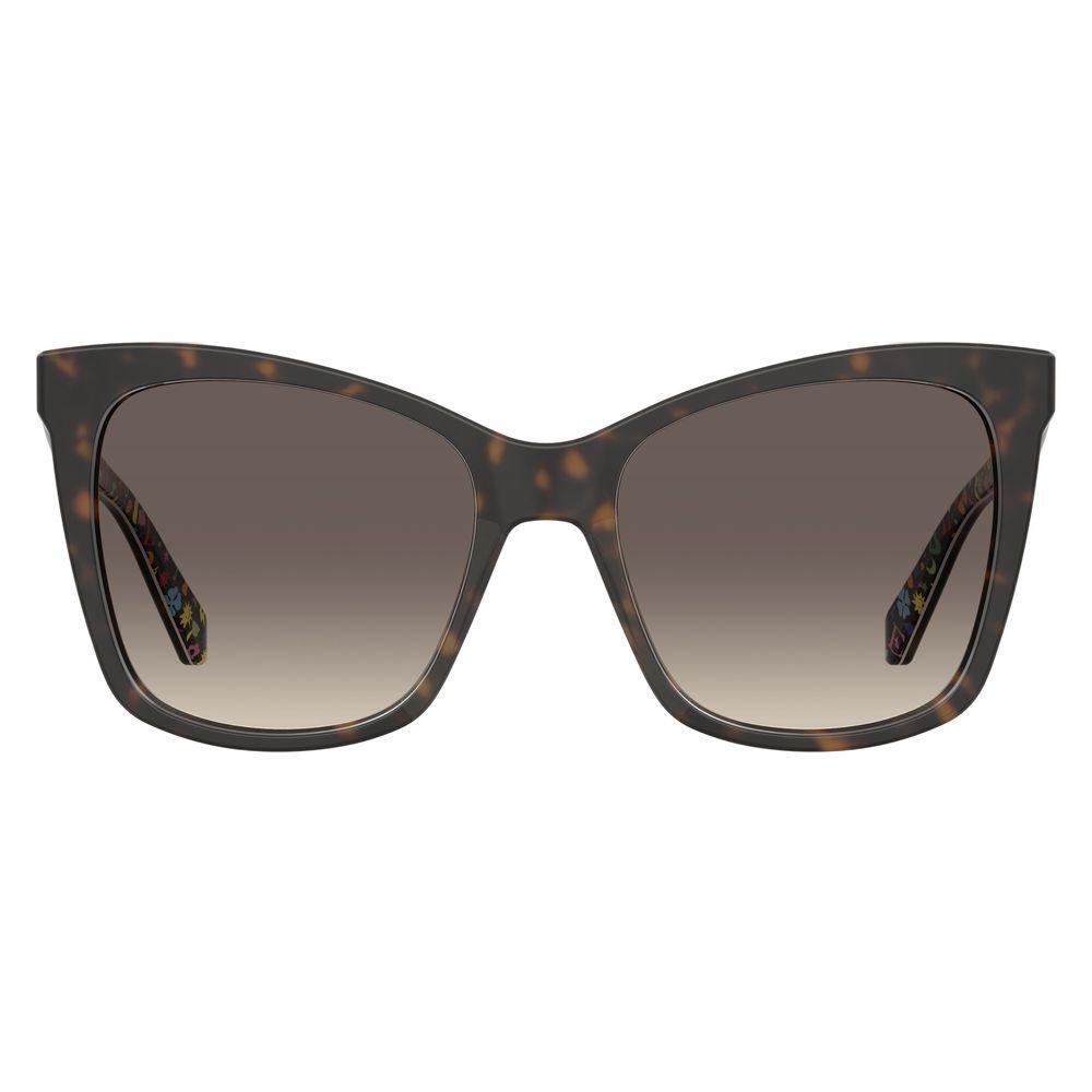 Love Moschino Brown Acetate Sunglasses