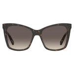 Love Moschino Brown Acetate Sunglasses