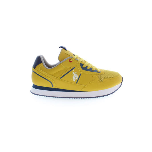 U.S. POLO ASSN. Yellow Polyester Sneaker