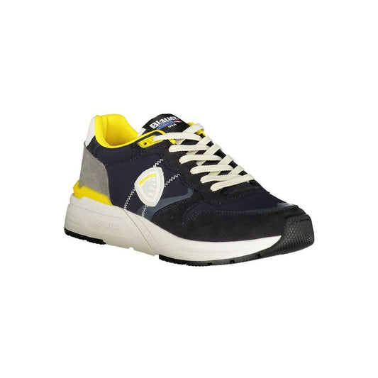 Blauer Blue Polyester Men Sneaker