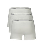Calvin Klein White Cotton Men Boxer CA-33614-XXL