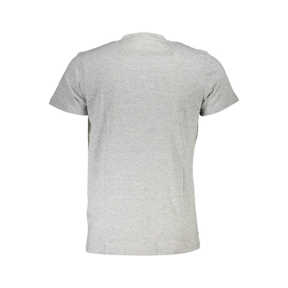 Cavalli Class Brown Cotton Men T-Shirt