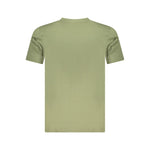 Cavalli Class Green Cotton Men T-Shirt