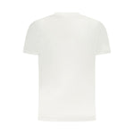 Cavalli Class White Cotton Men T-Shirt