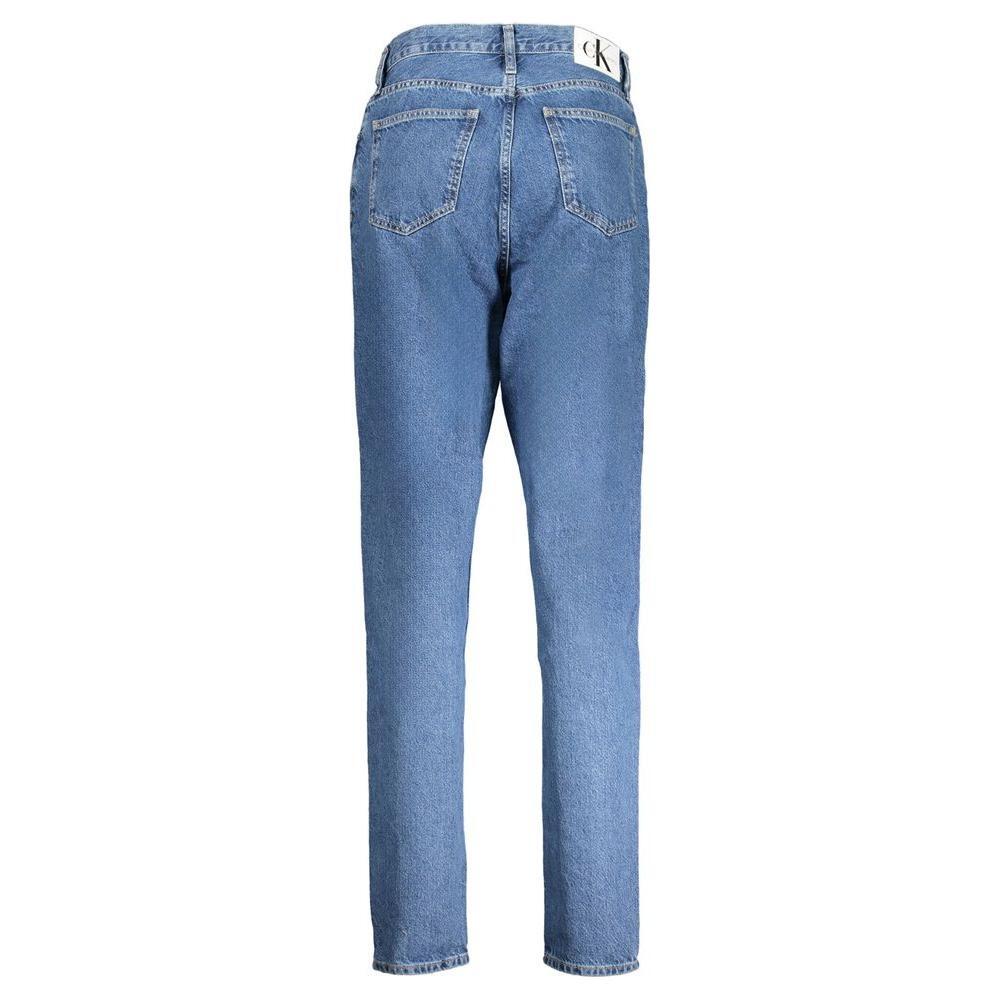 Calvin Klein Blue Cotton Jeans & Pant