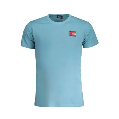 Norway 1963 Blue Cotton T-Shirt