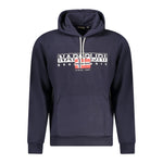Napapijri Blue Cotton Sweatshirt