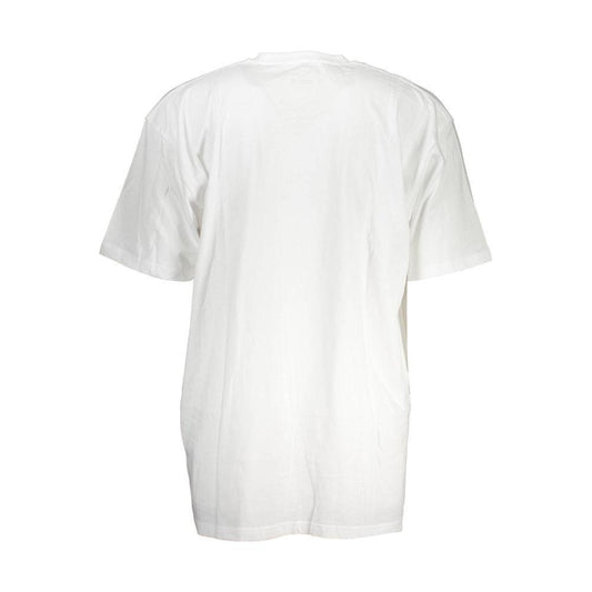 Vans White Cotton Men T-Shirt