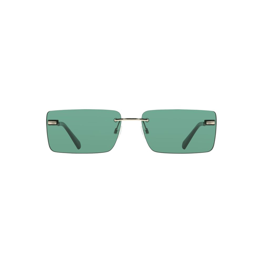 Calvin Klein Green Metal Sunglass