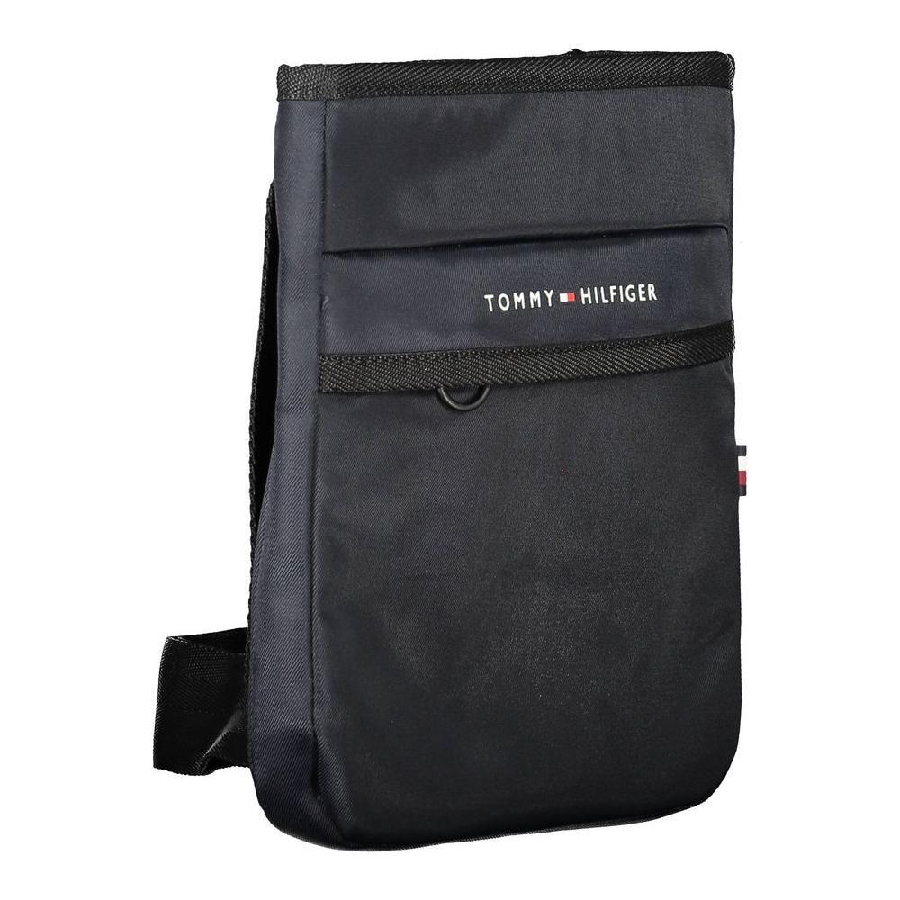 Tommy Hilfiger Blue Polyester Men Shoulder Bag