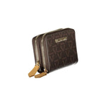 Mario Valentino Brown Polyethylene Women Wallet VA-38276