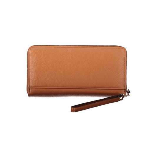 Guess Jeans Brown Polyethylene Women Wallet GU-20104