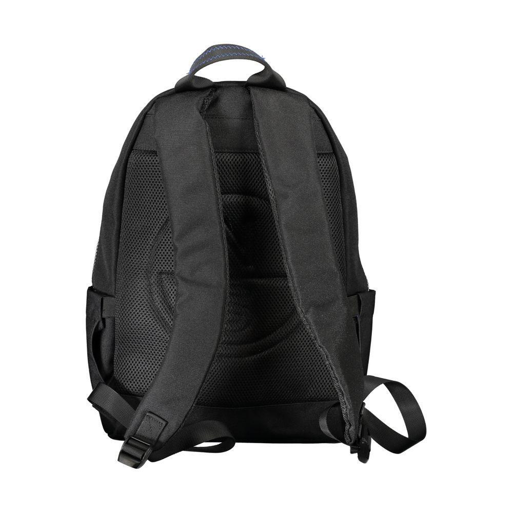 North Sails Black Polyester Men Backpack NO-33604