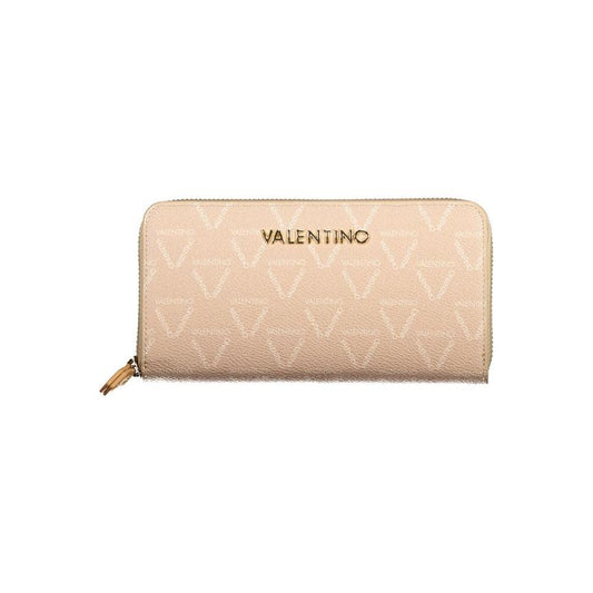 Mario Valentino Beige Polyethylene Wallet