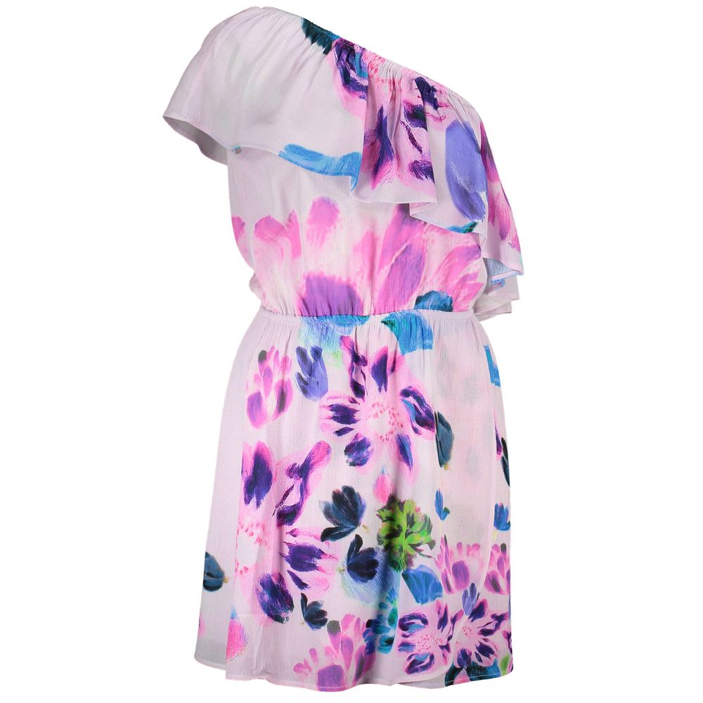 Desigual Pink Viscose Dress