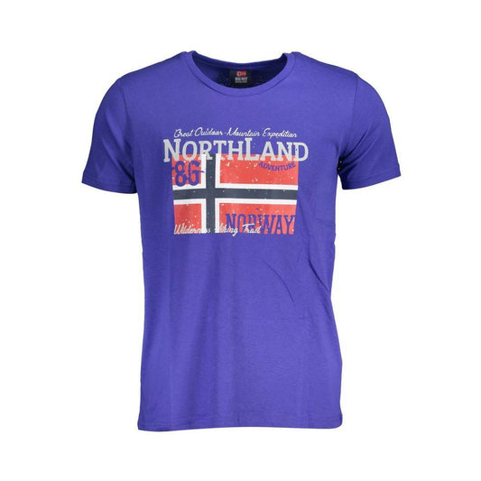 Norway 1963 Blue Cotton Men T-Shirt