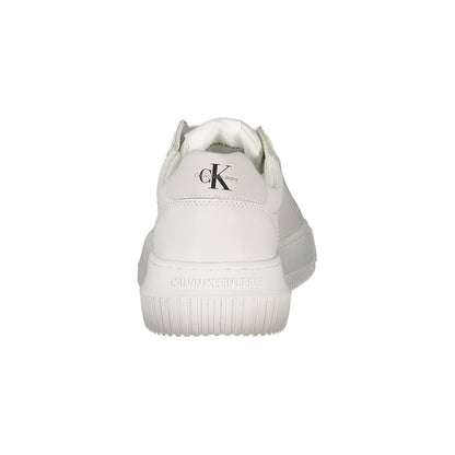 Calvin Klein White Polyester Sneaker