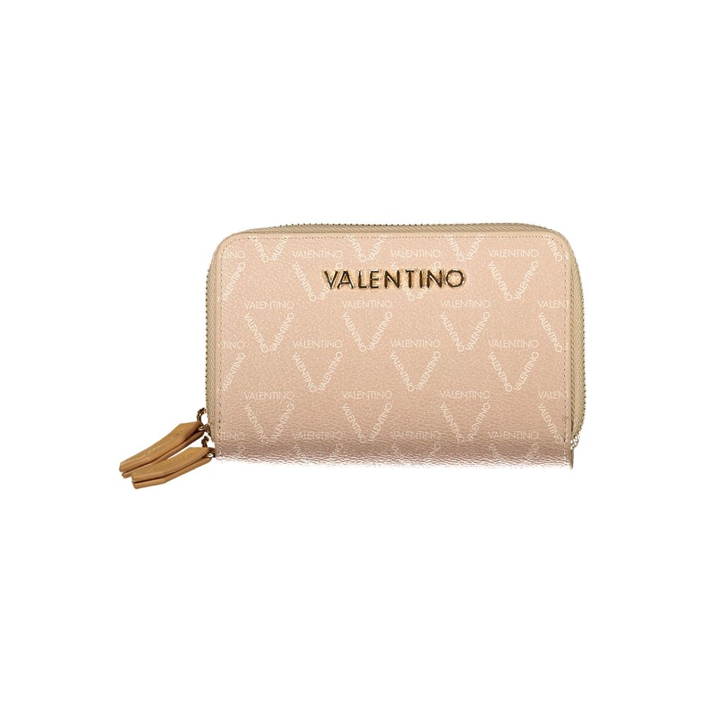 Mario Valentino Beige Polyethylene Wallet