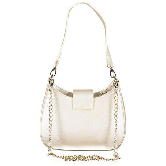 Mario Valentino Silver Polyethylene Women Handbag