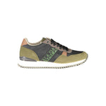 Napapijri Green Polyester Men Sneaker NA-37429-EU40/US7