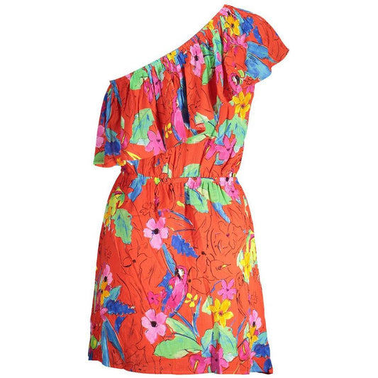Desigual Red Viscose Women Dress