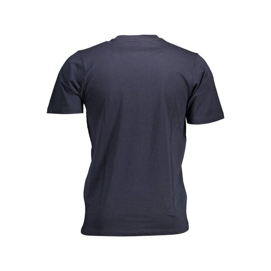 Sergio Tacchini Blue Cotton Men T-Shirt