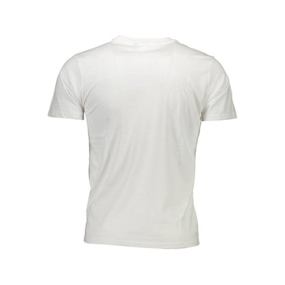 Sergio Tacchini White Cotton Men T-Shirt