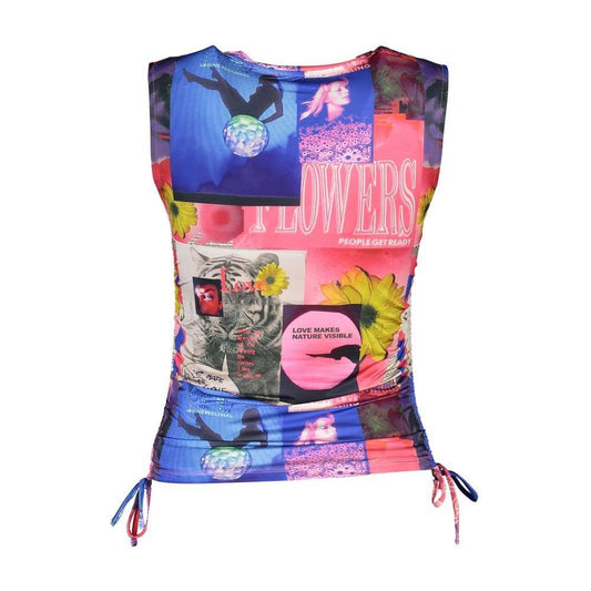 Desigual Blue Acetate Women Top DE-18743-L