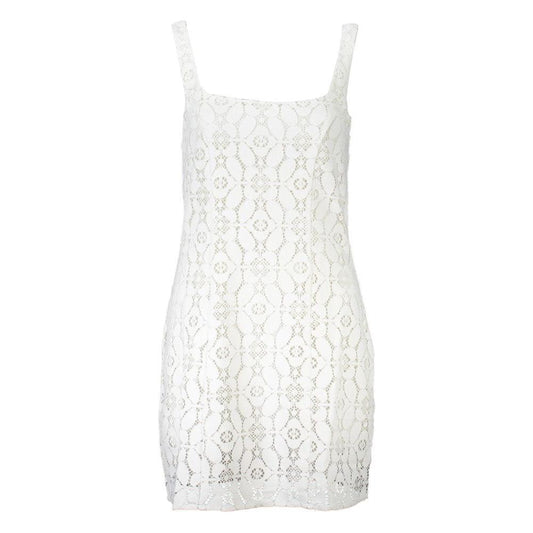 Desigual White Polyester Women Dress DE-18746-M