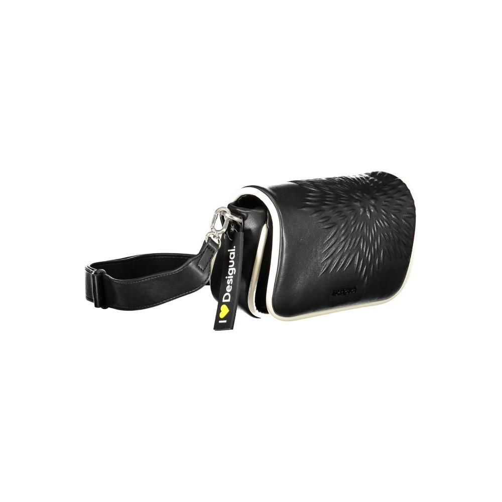 Desigual Black Polyethylene Handbag DE-28960