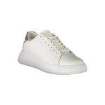Calvin Klein White Polyester Sneaker