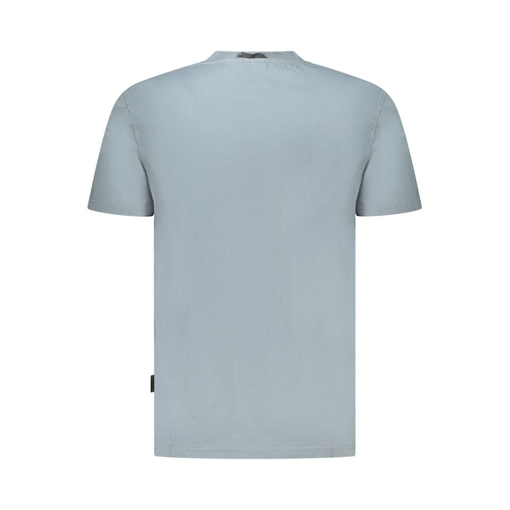 Napapijri Gray Cotton T-Shirt
