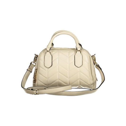 Mario Valentino Beige Polyethylene Women Handbag