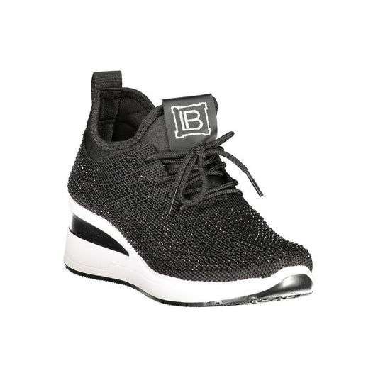 Laura Biagiotti Black Polyester Women Sneaker
