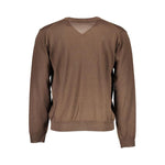 Romeo Gigli Brown Wool Men Sweater