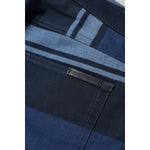 Dolce & Gabbana Blue Striped Cotton Stretch Denim Jeans PAN76484-44