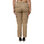 Dolce & Gabbana Brown Cotton Cargo Tapered Pants PAN76504-42