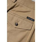 Dolce & Gabbana Brown Cotton Cargo Tapered Pants PAN76504-42